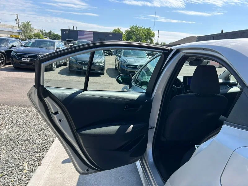 Used 2023 Silver Toyota LE Sedan 4D image 32