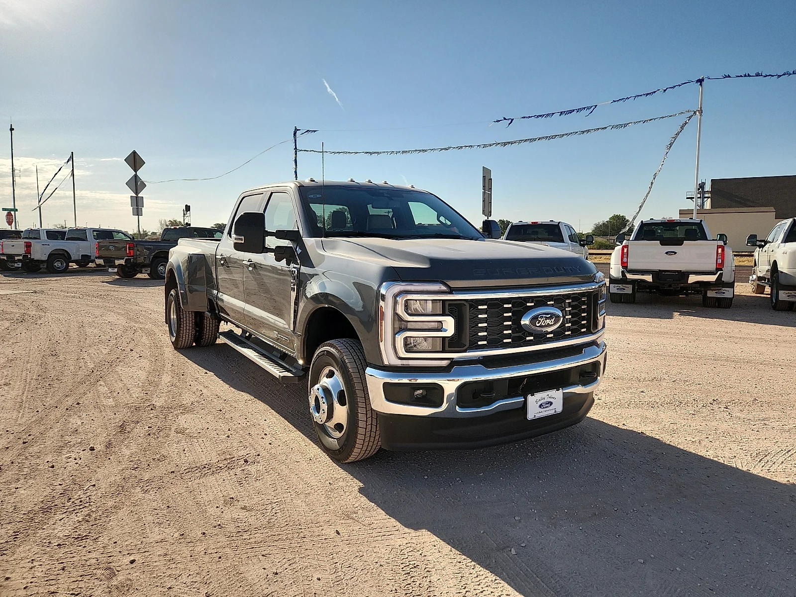 New 2026 Carbonized Gray Metallic Ford Lariat image 1