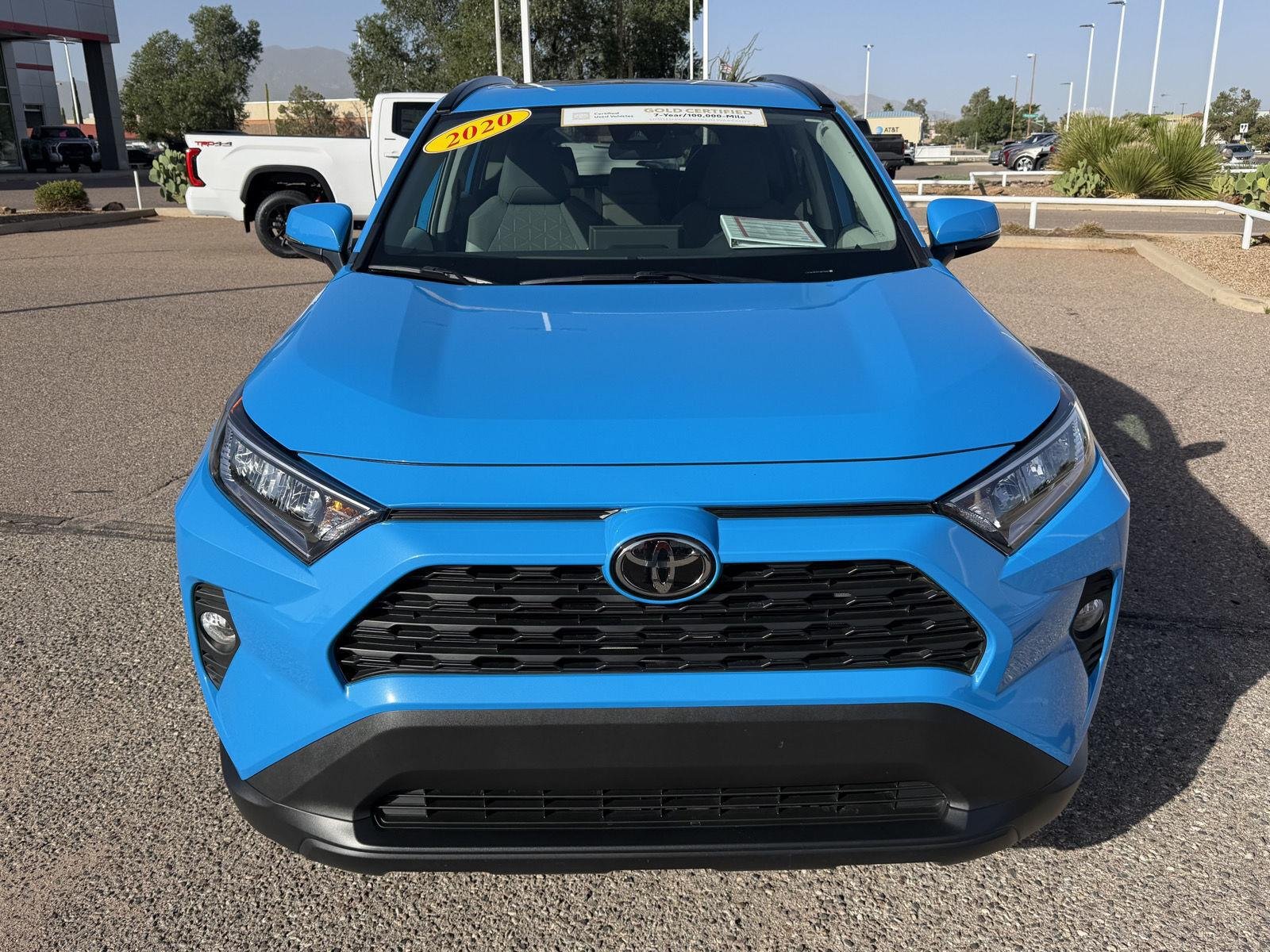 Certified Used 2020 Blue Flame Toyota XLE image 9