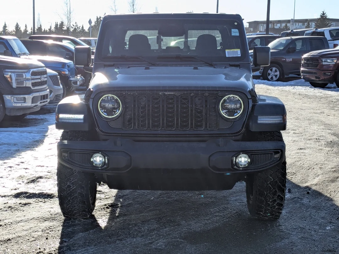 New 2026 Grey Jeep Willys - - 4x4 - Off Road Tires - Willys Suspension - Heated Seats & Steering & More! image 3