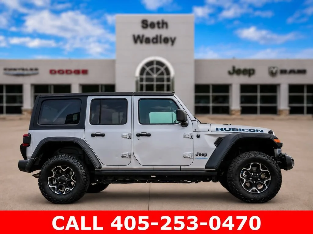 Used 2023 Silver Jeep Rubicon 4x4 image 8