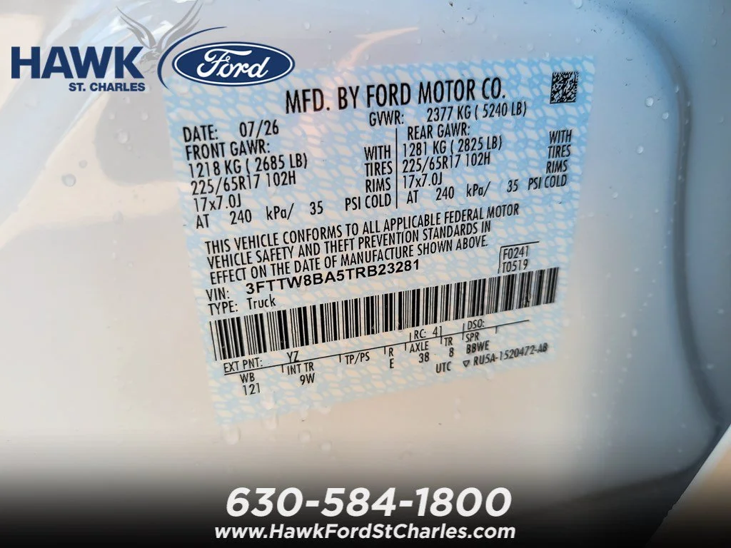 New 2026 Oxford White Ford XL image 18