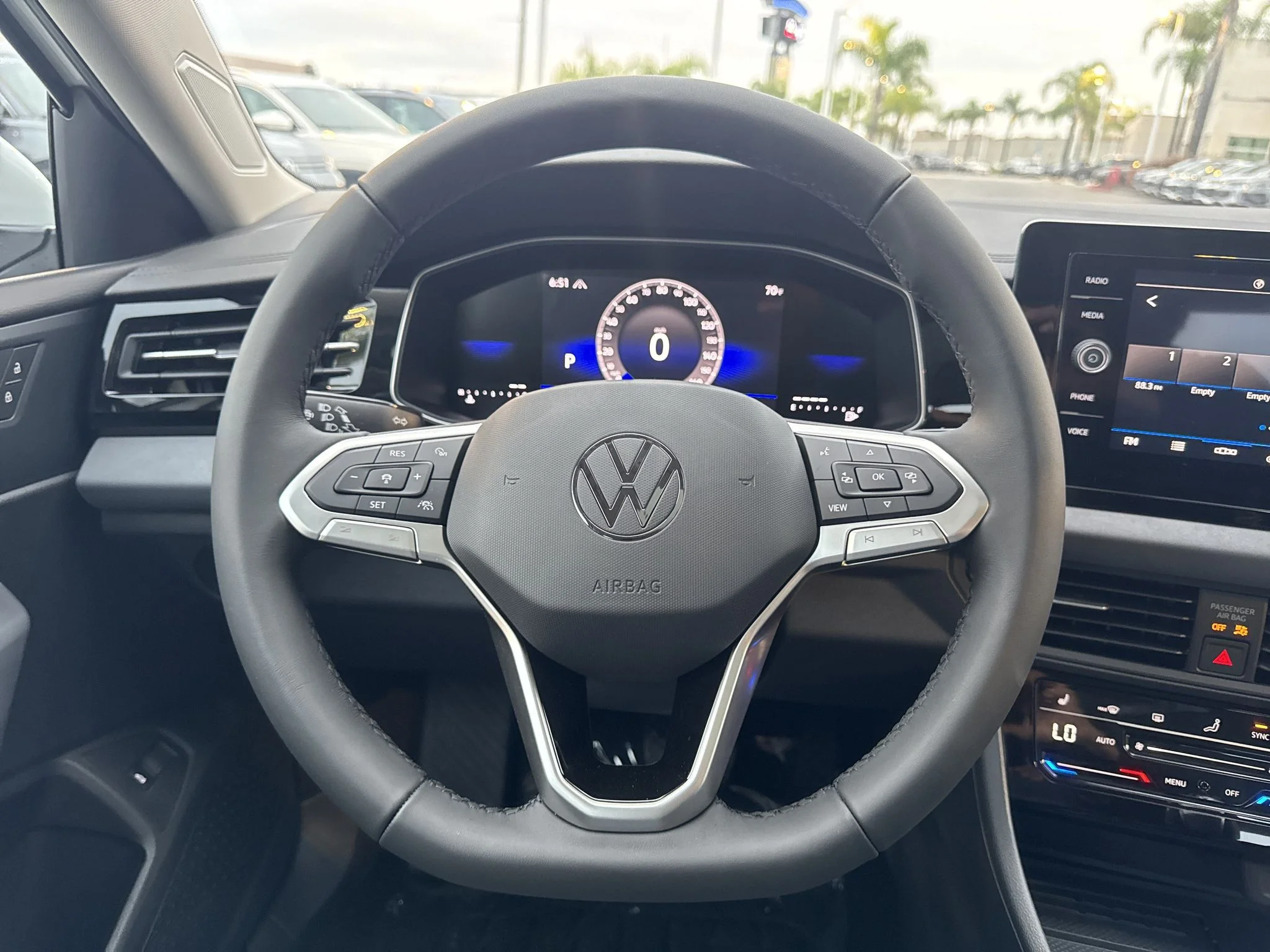 New 2026 Opal White Pearl Volkswagen SE image 17