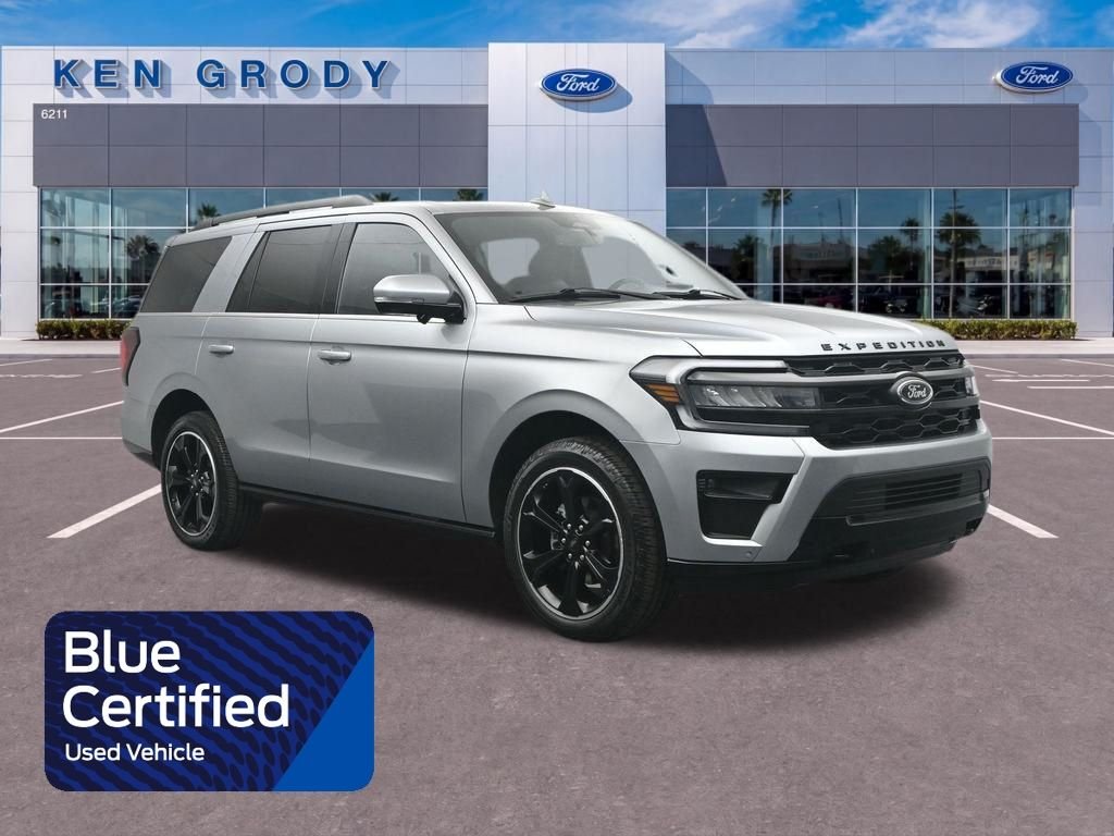 Certified Used 2023 Silver Ford Limited image 1