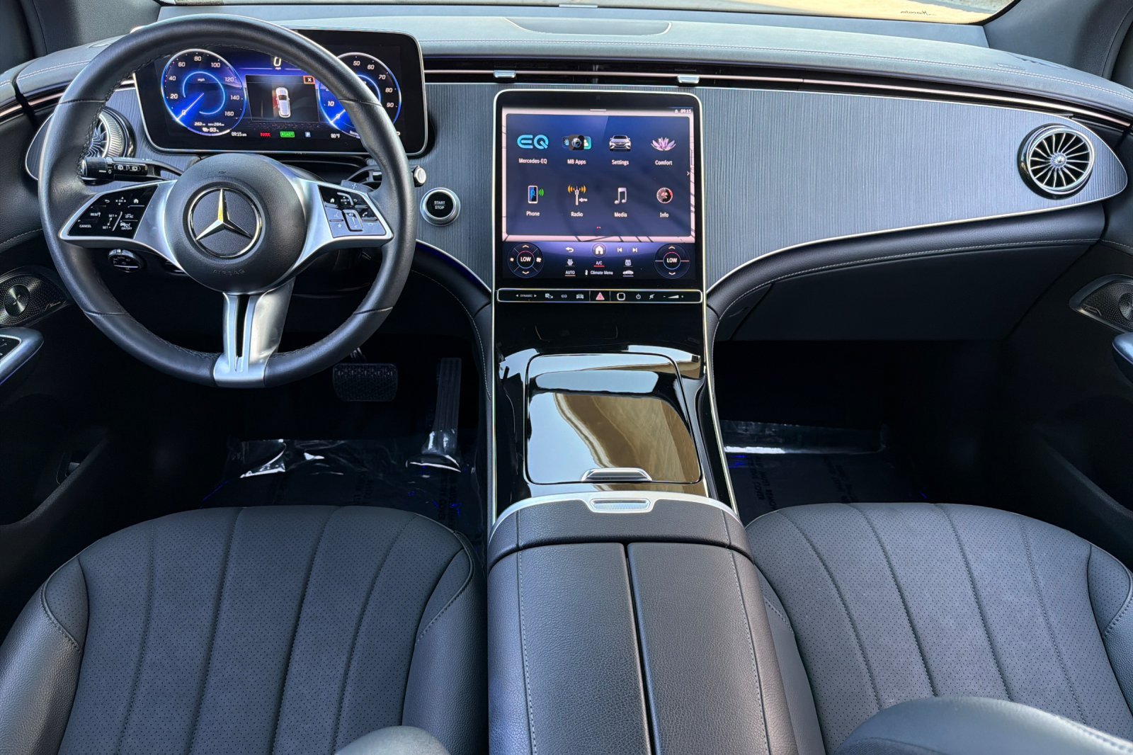 Certified 2024 Mercedes-Benz EQE SUV Base with VIN 4JGGM2BB7RA043542 for sale in Laguna Niguel, CA