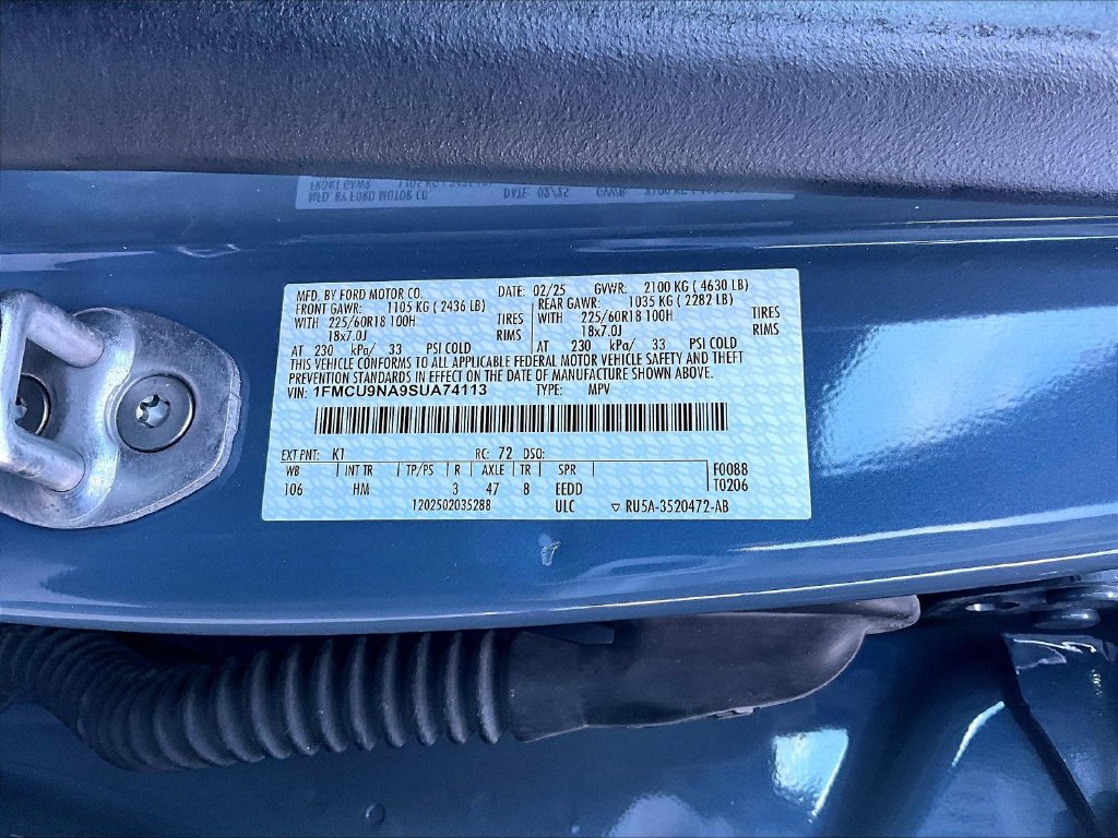 Used 2025 Vapor Blue Ford ST-Line Select image 36