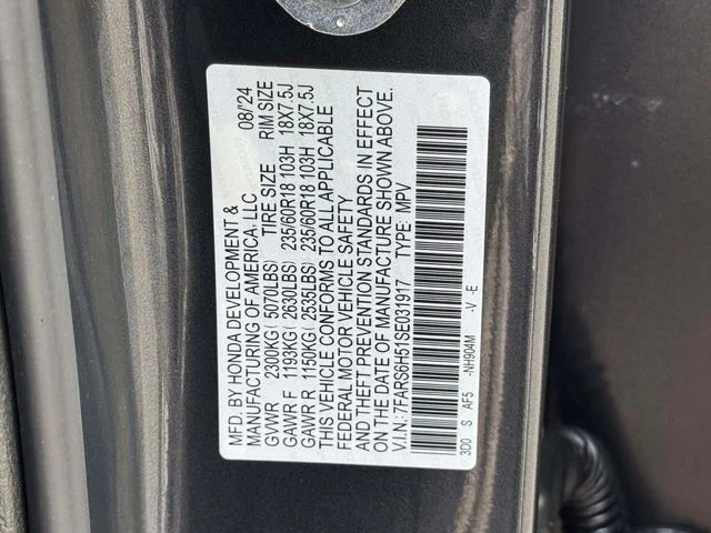 Used 2025 Blue Honda Sport image 30