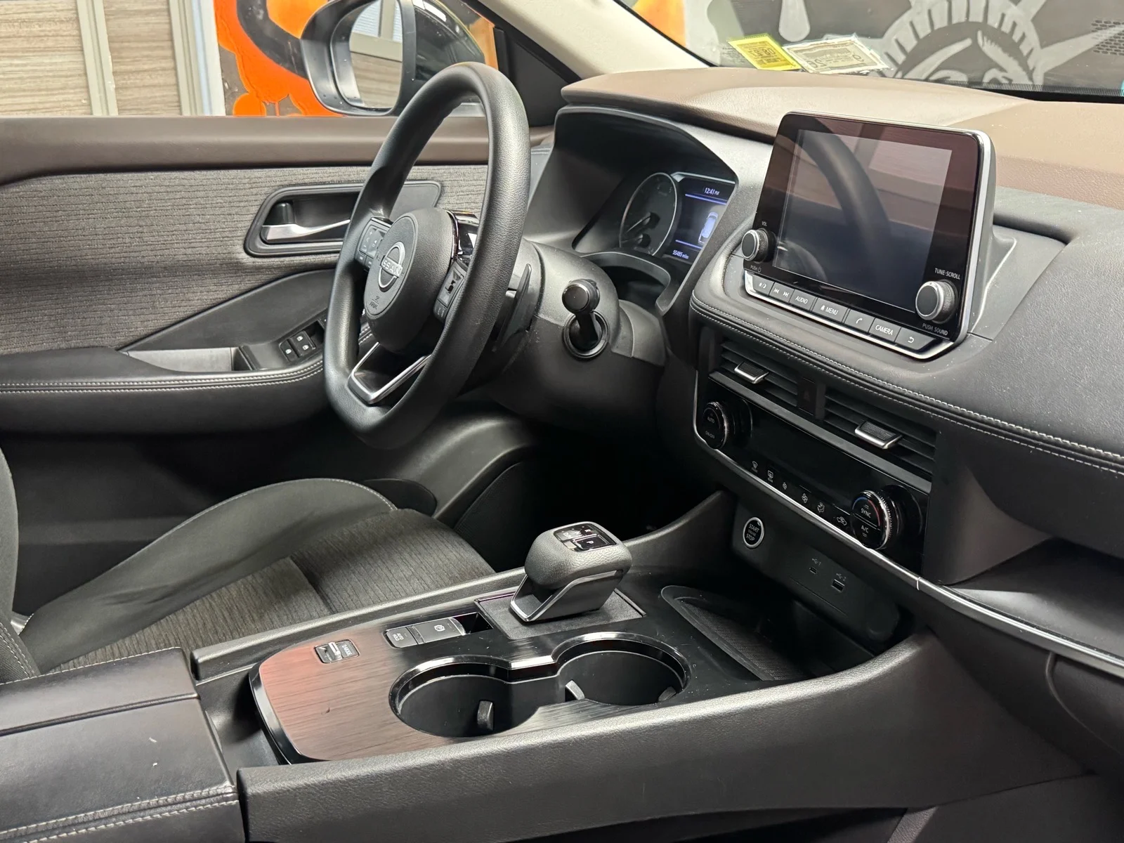 Used 2023 Super Black (kh3) Nissan SV image 21