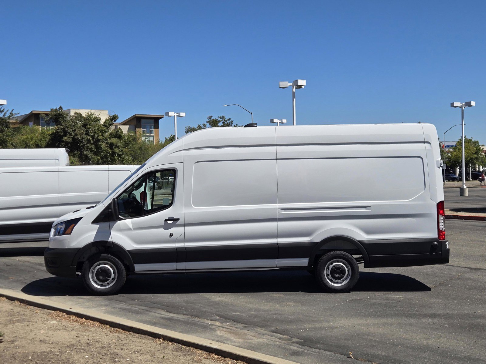 New 2026 Oxford White Ford Cargo Van image 3