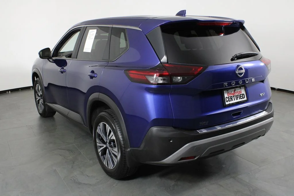 Certified Used 2023 Blue Nissan SV image 4