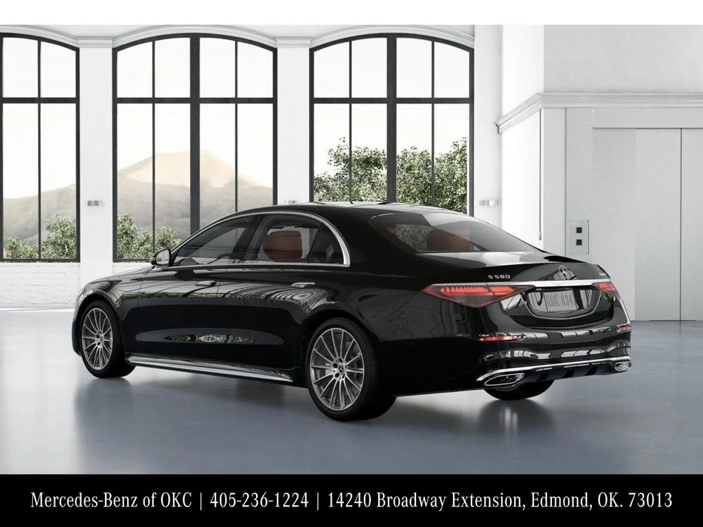 New 2026 Obsidian Black Metallic Mercedes-Benz S 580 image 29