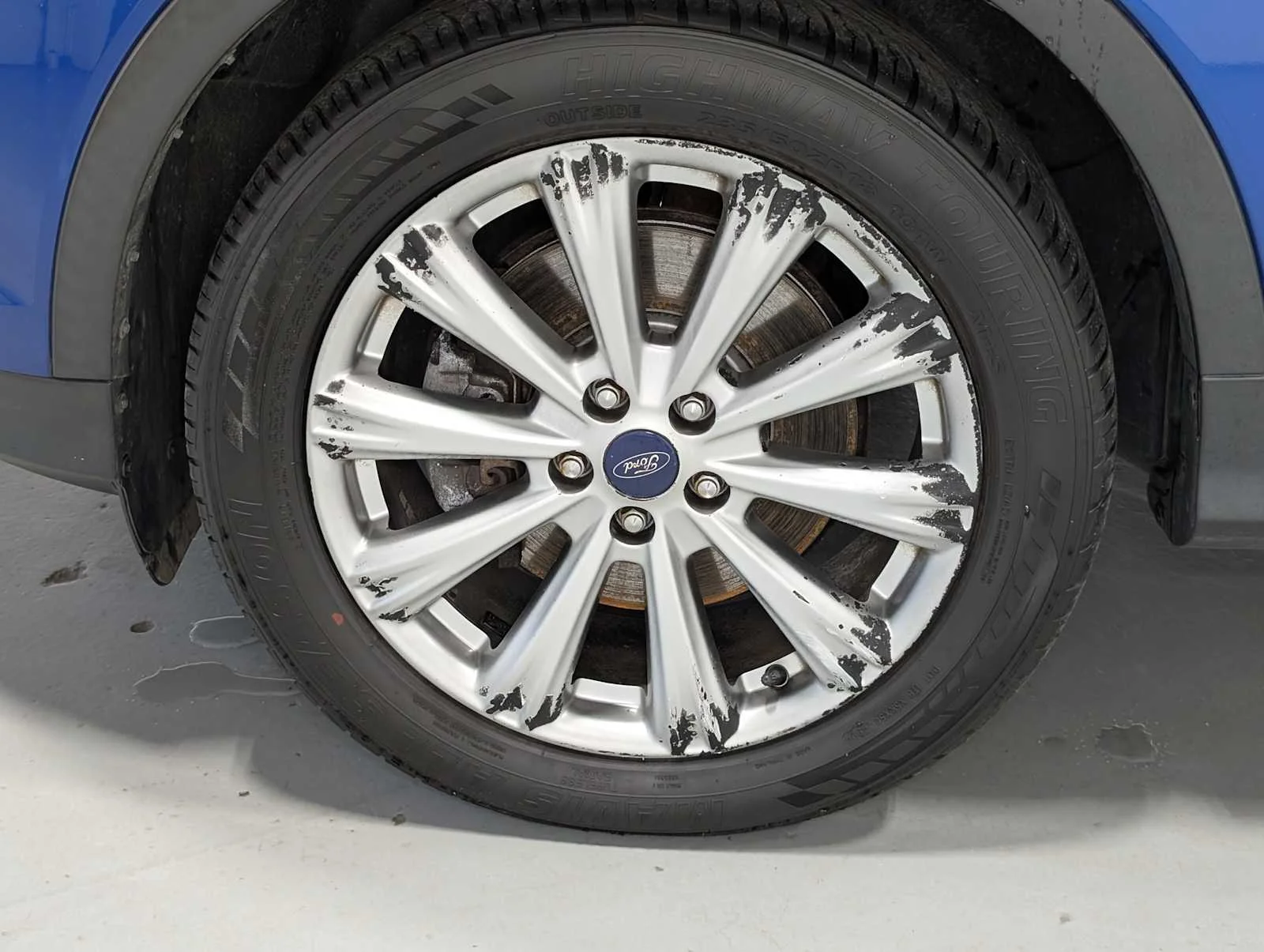 Used 2017 Lightning Blue Ford Titanium image 3