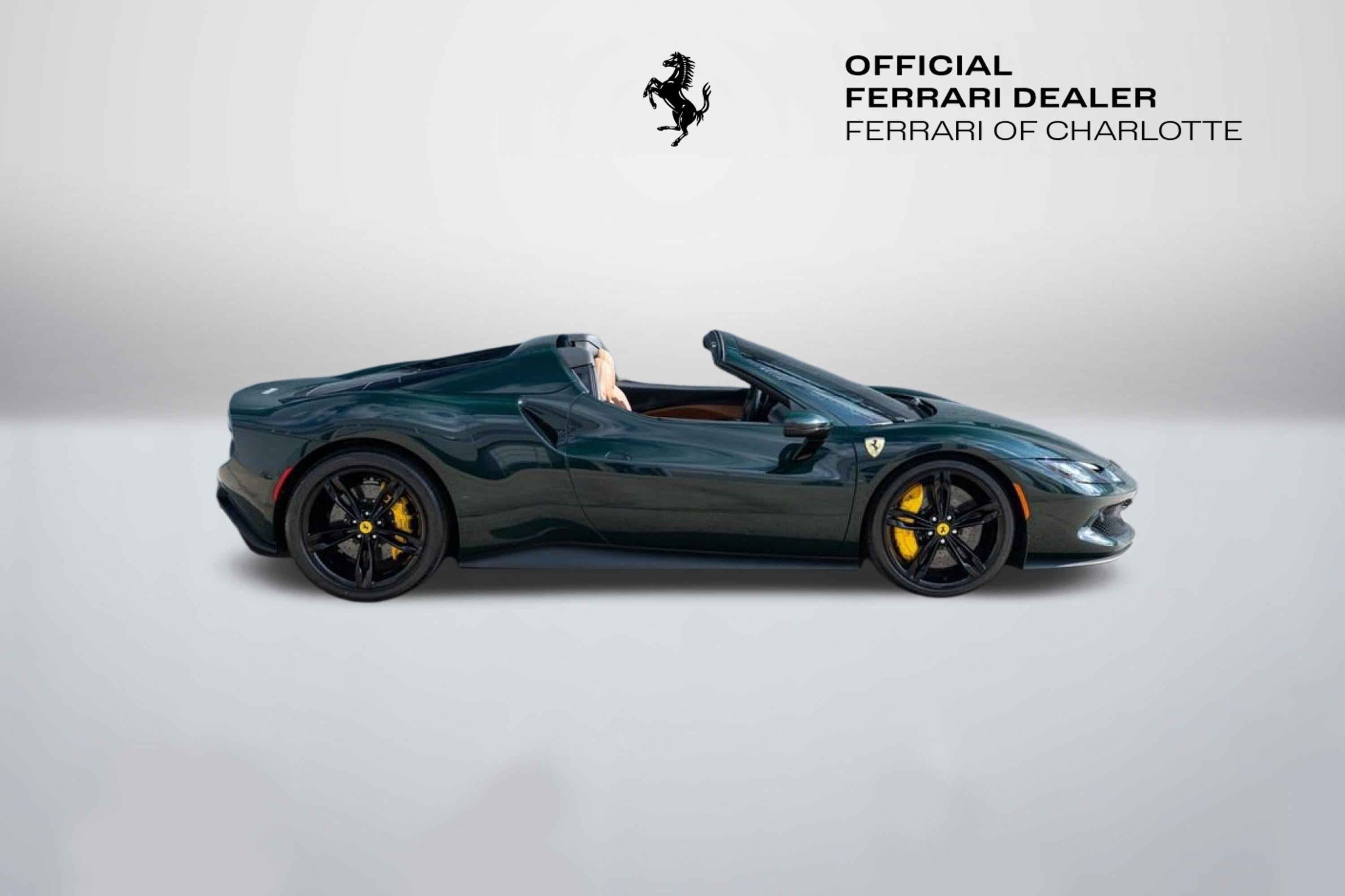 Certified Used 2025 Verde British Racing Green Ferrari  image 8