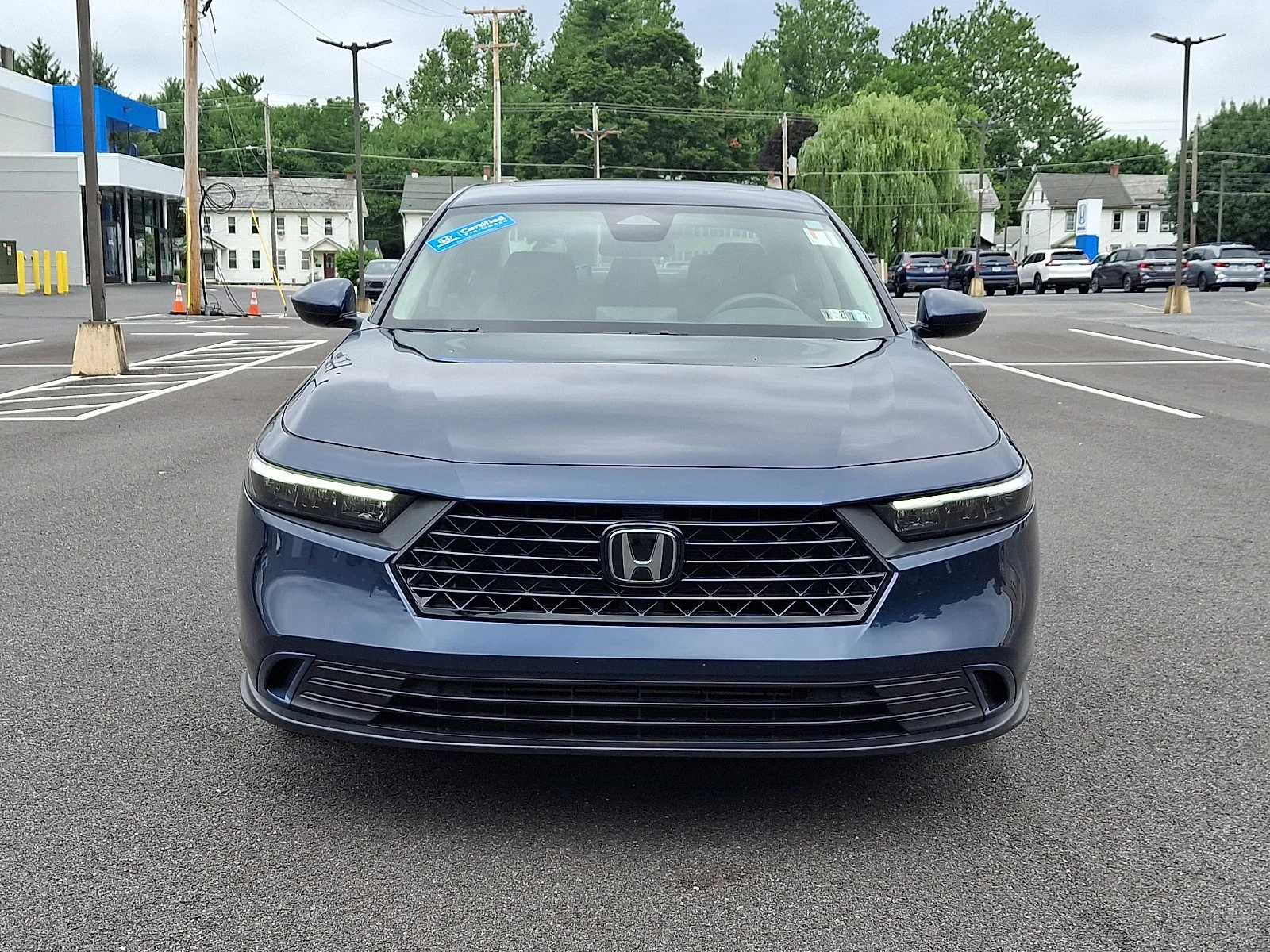 Certified Used 2024 Canyon River Blue Metallic Honda 1.5T EX image 2