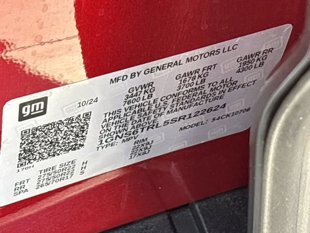 Used 2025 Radiant Red Tintcoat Chevrolet High Country image 33
