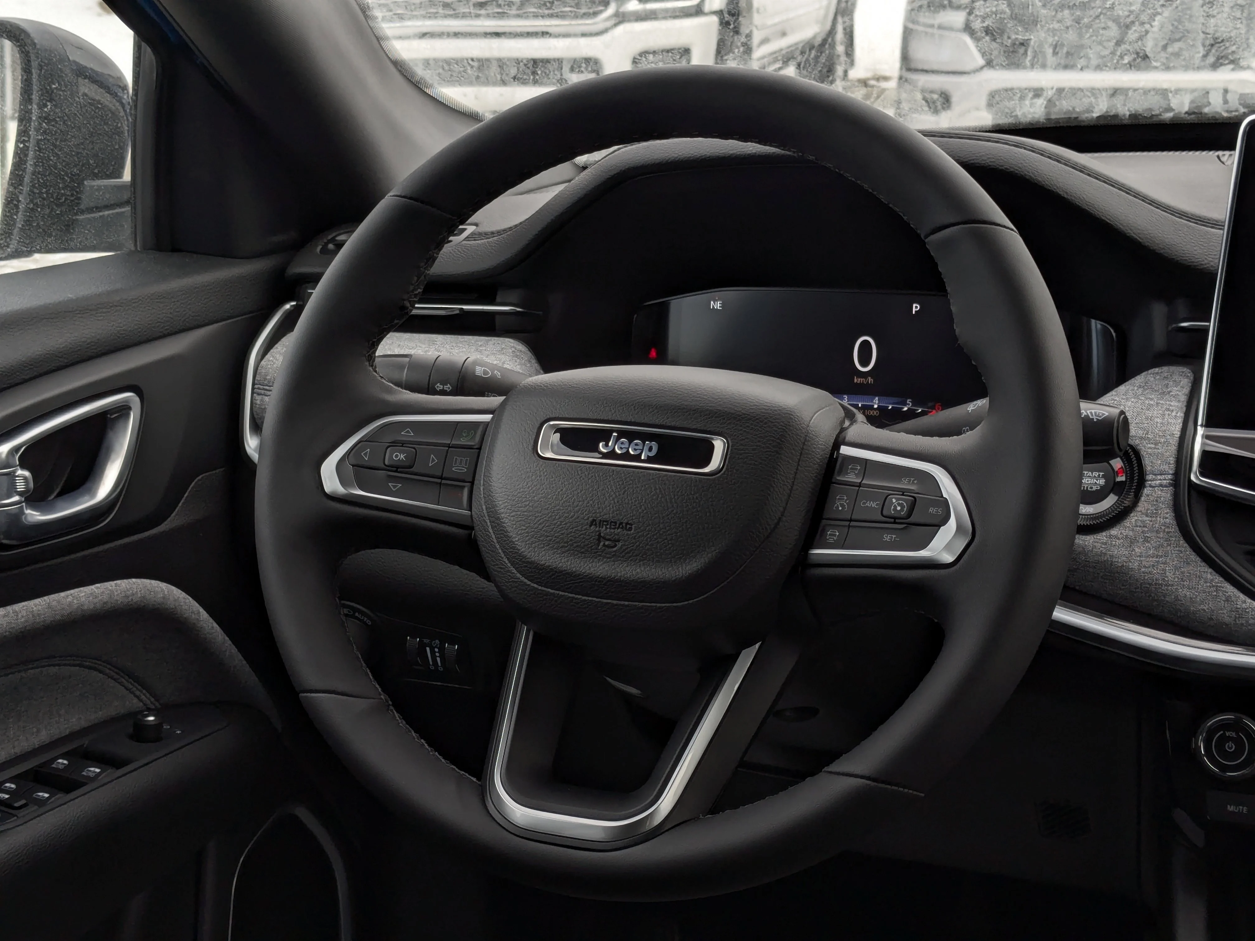 New 2025 Blue Jeep North - - 360 CAMERA SYSTEM - 10.1 INCH DISPLAY - ADAPTIVE CRUISE & TONS MORE! image 16