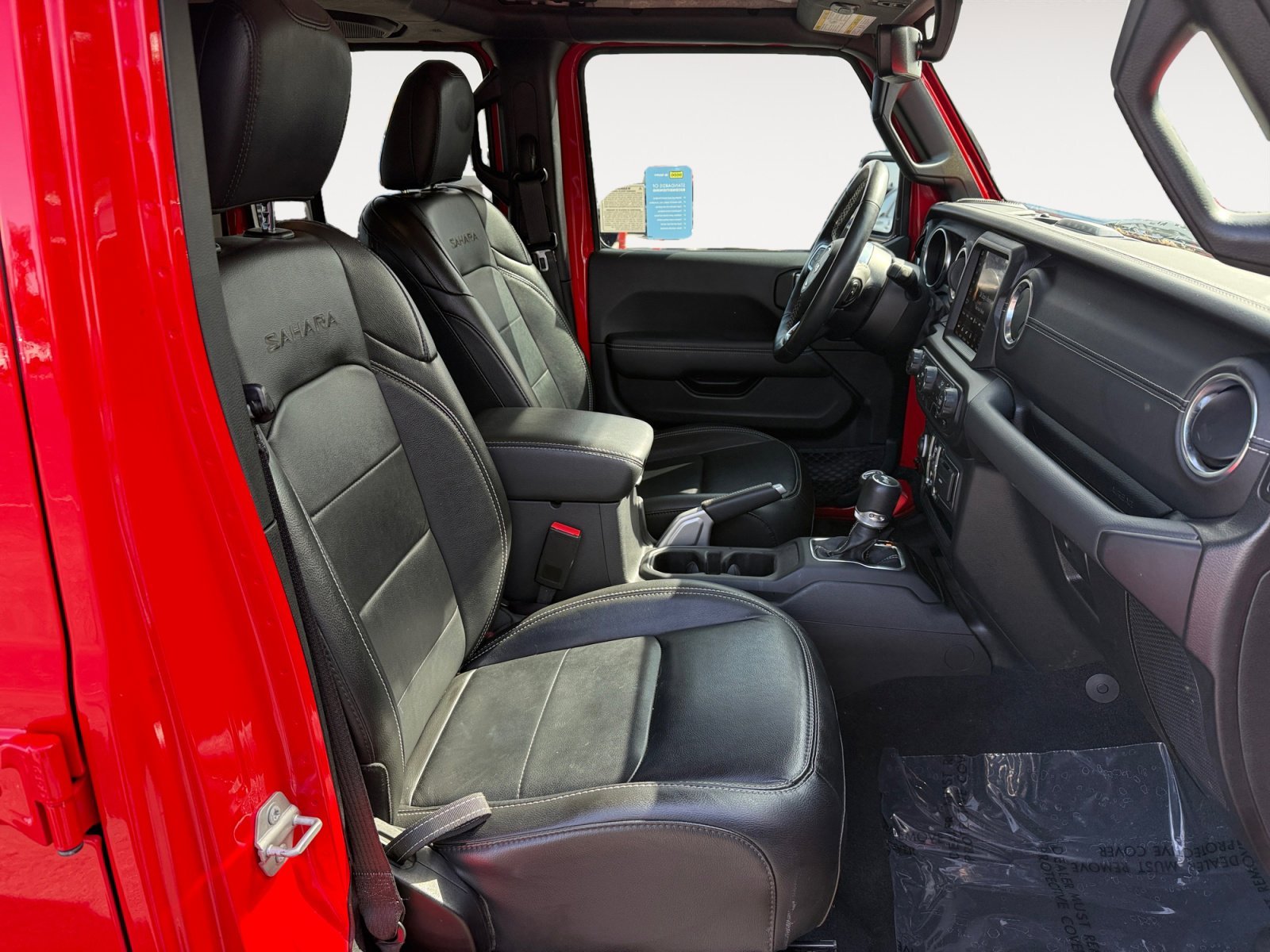 Used 2023 Firecracker Red Clearcoat Jeep Sahara 4xe image 19