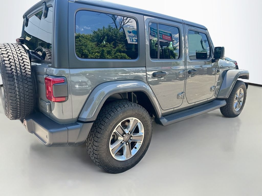 Used 2020 Sting-Gray Clearcoat Jeep Sahara image 7