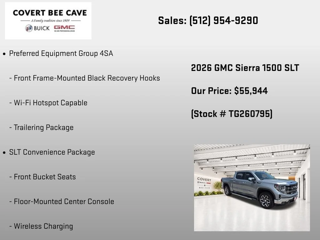 New 2026 Sterling Metallic GMC SLT image 31