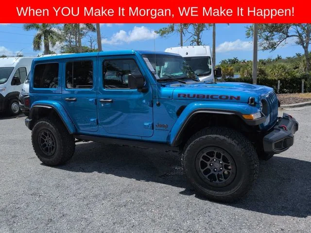 Used 2023 Blue Jeep Rubicon image 3