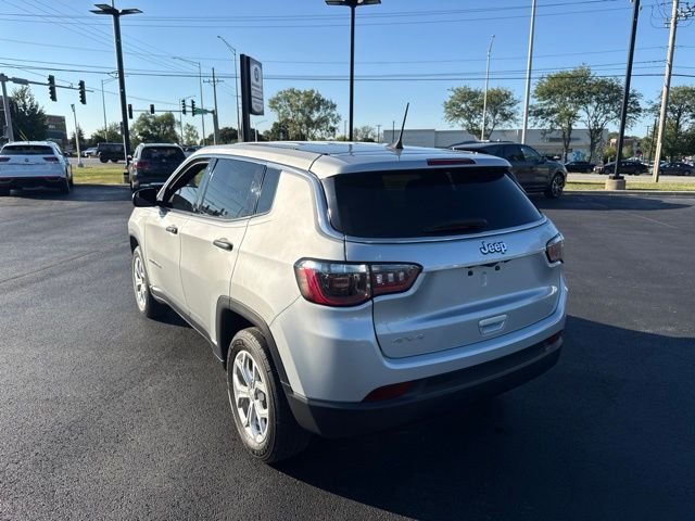 Certified Used 2024 Silver Jeep Sport image 3