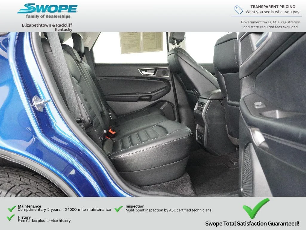 Certified Used 2023 Atlas Blue Ford SEL image 13