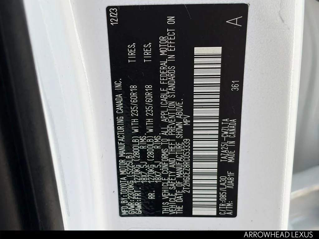 Used 2024 White Lexus 350 Luxury image 39