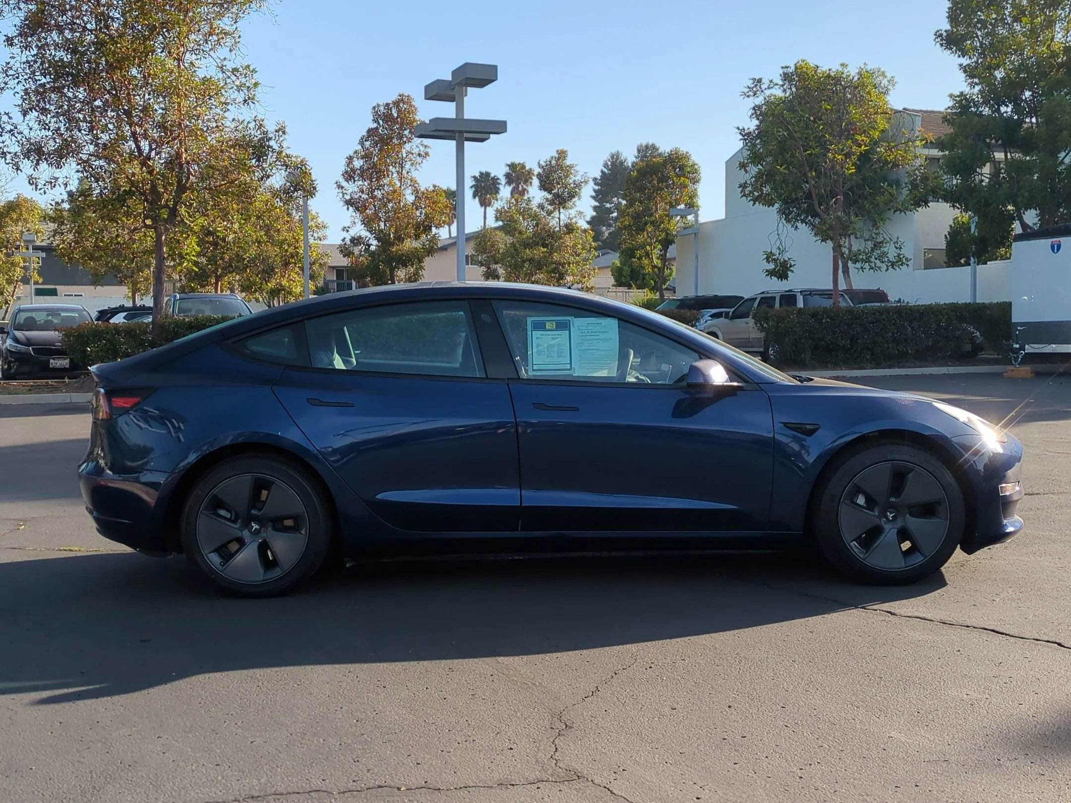 Used 2023 Blue Tesla Base image 5