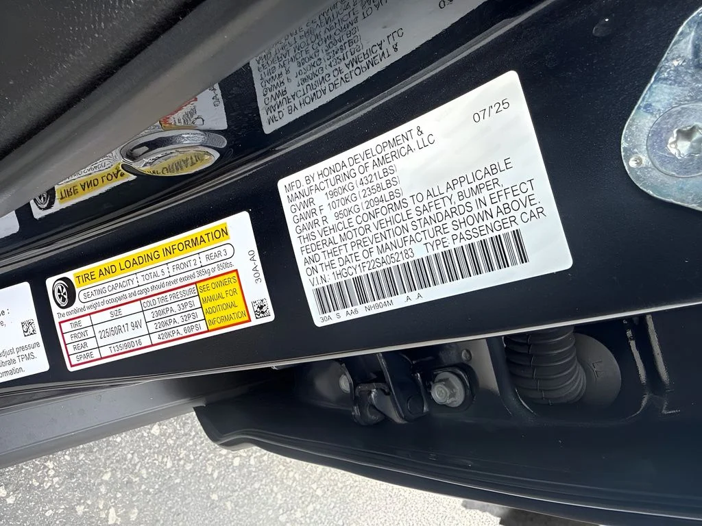 Used 2025 Gray Honda LX image 21