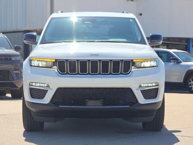 Certified Used 2023 Bright White Clearcoat Jeep Limited image 2