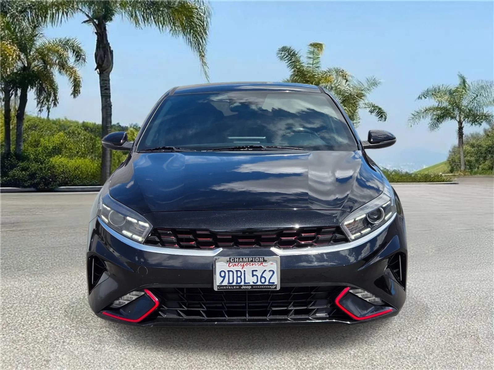 Used 2023 Aurora Black Kia GT-Line IVT image 3