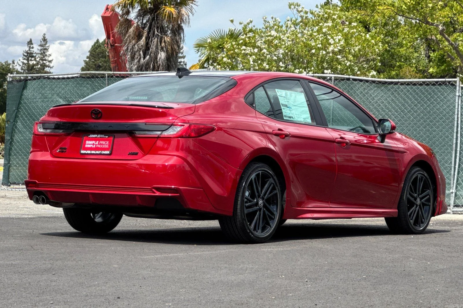 New 2026 Red Toyota XSE image 4
