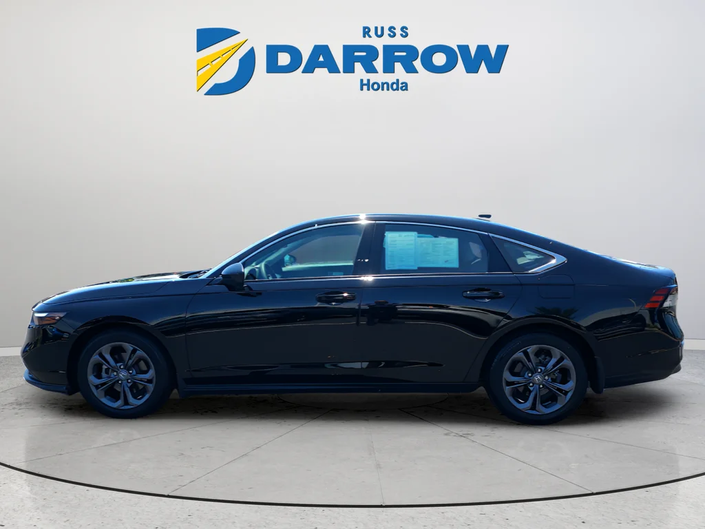 Certified Used 2023 Black Honda EX image 2