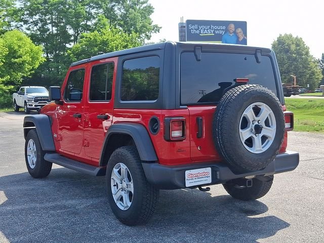 Used 2018 Red Jeep Unlimited Sport S image 8