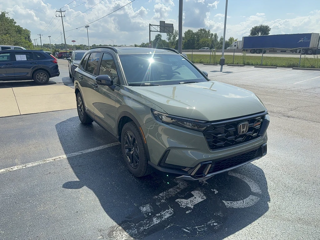 New 2026 Ash Green Metallic Honda TrailSport image 3