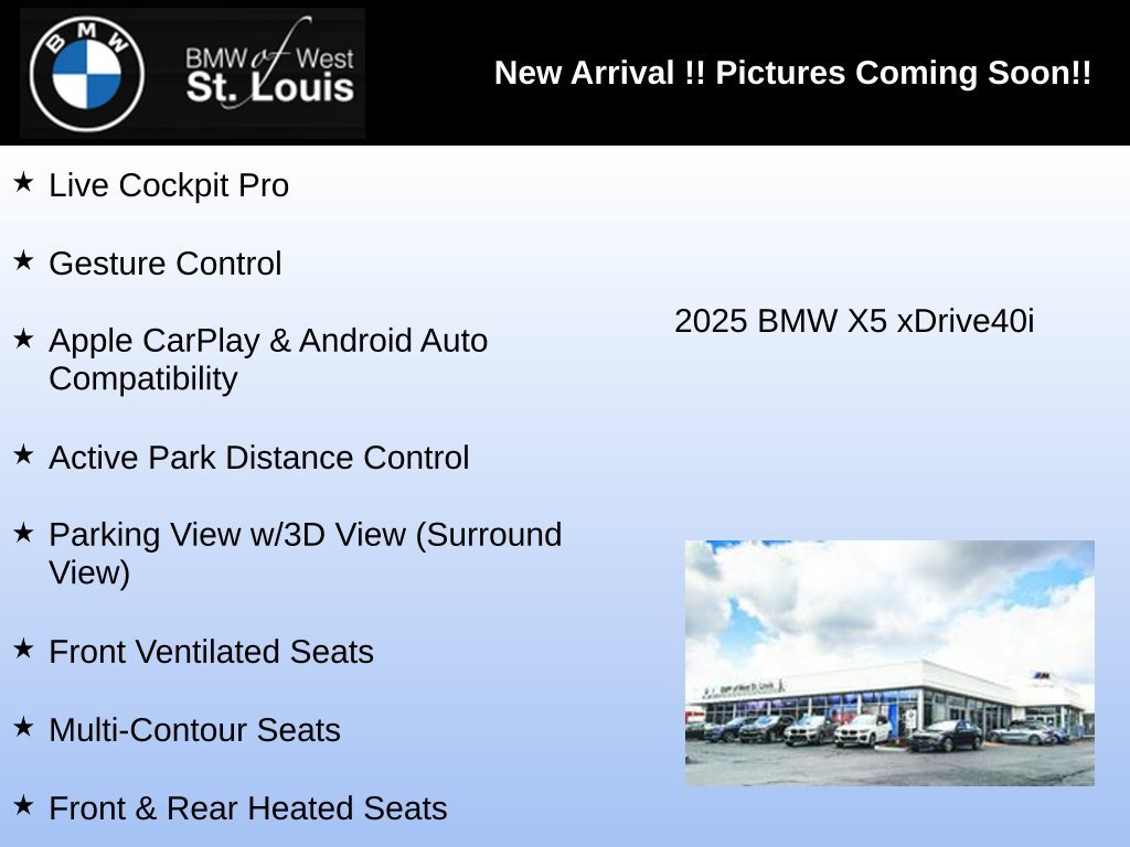 Used 2025 Black BMW xDrive40i image 4