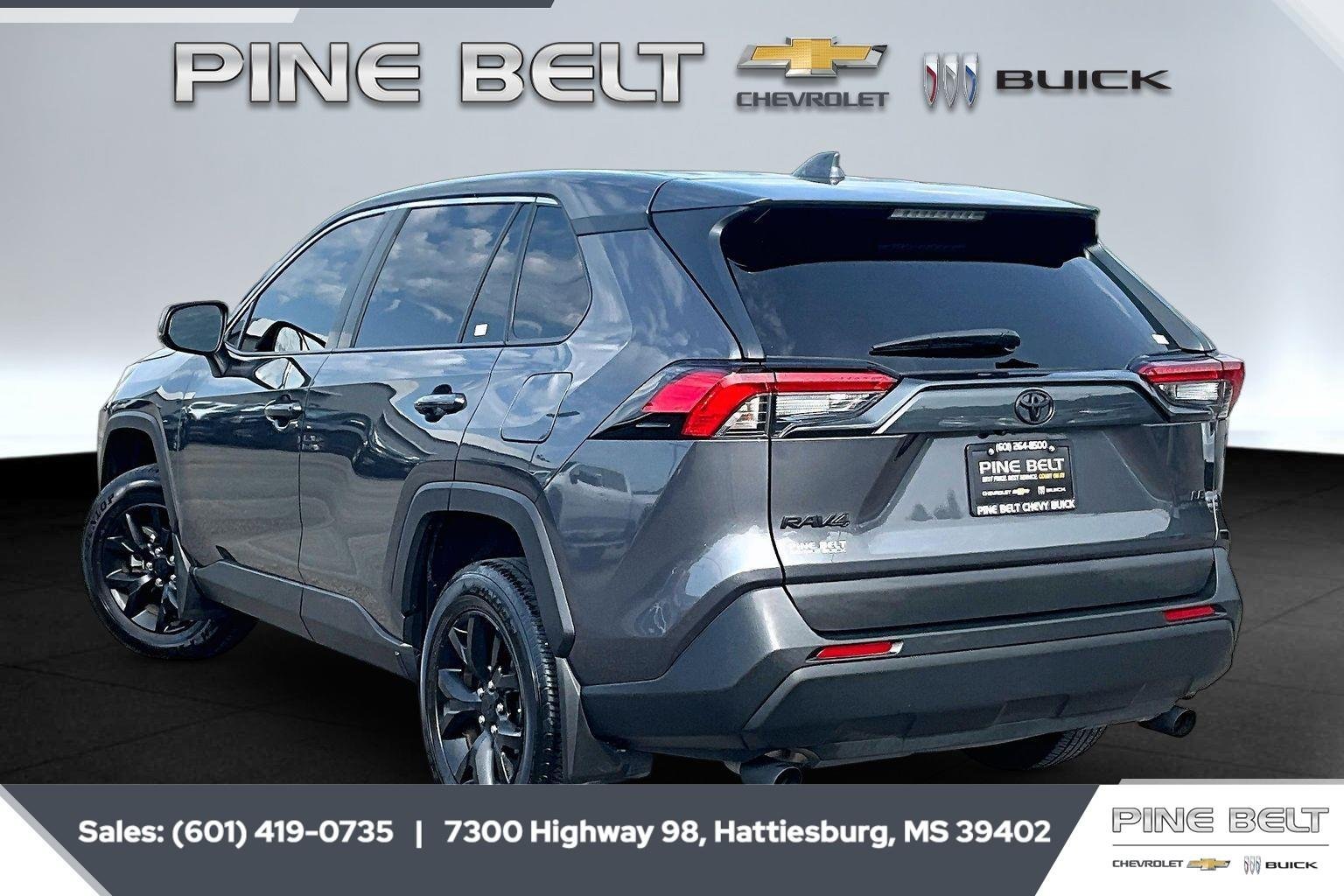 Used 2024 Magnetic Gray Metallic Toyota LE image 2