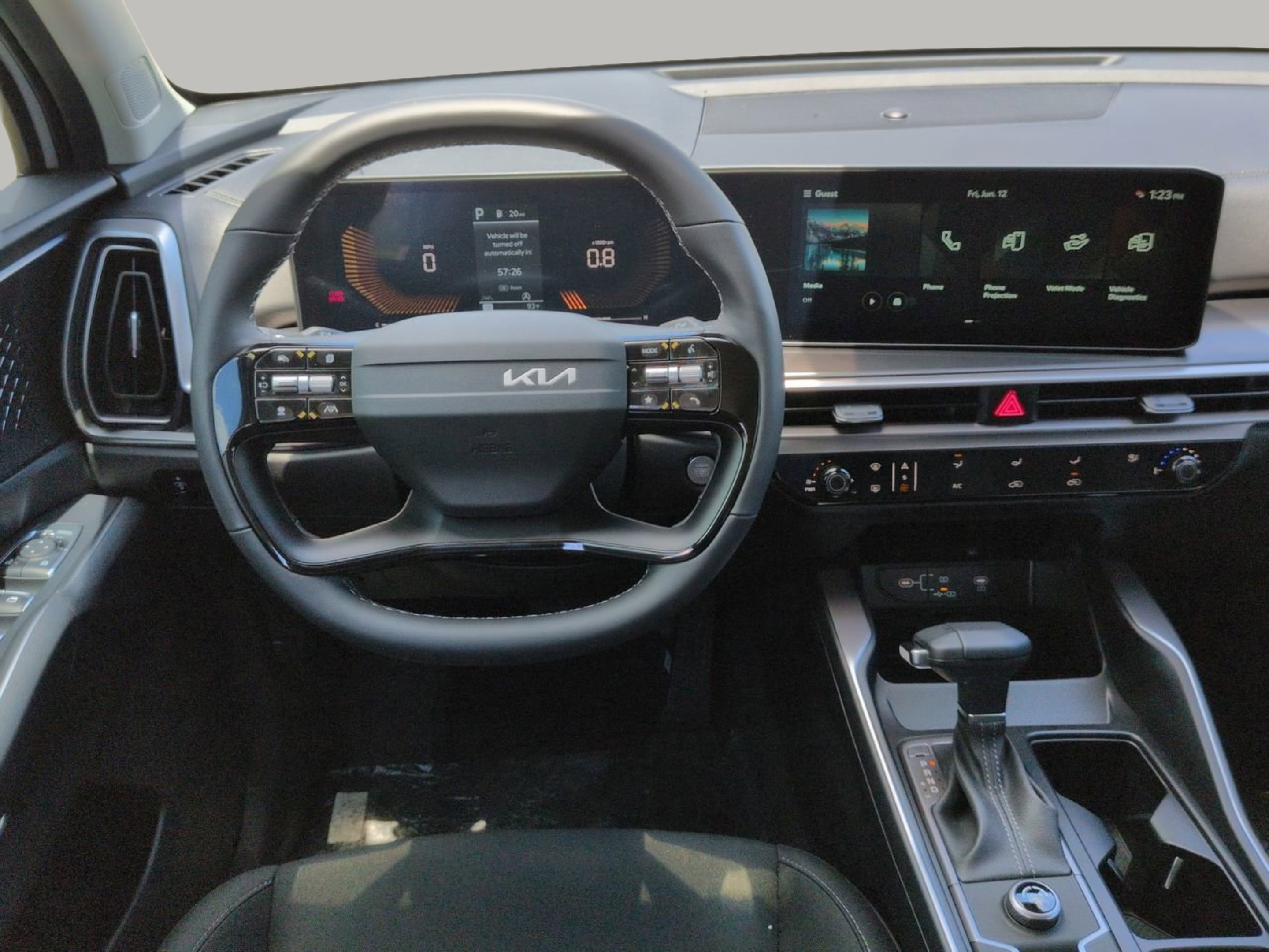New 2026 Glacial White Pearl Kia LX image 10
