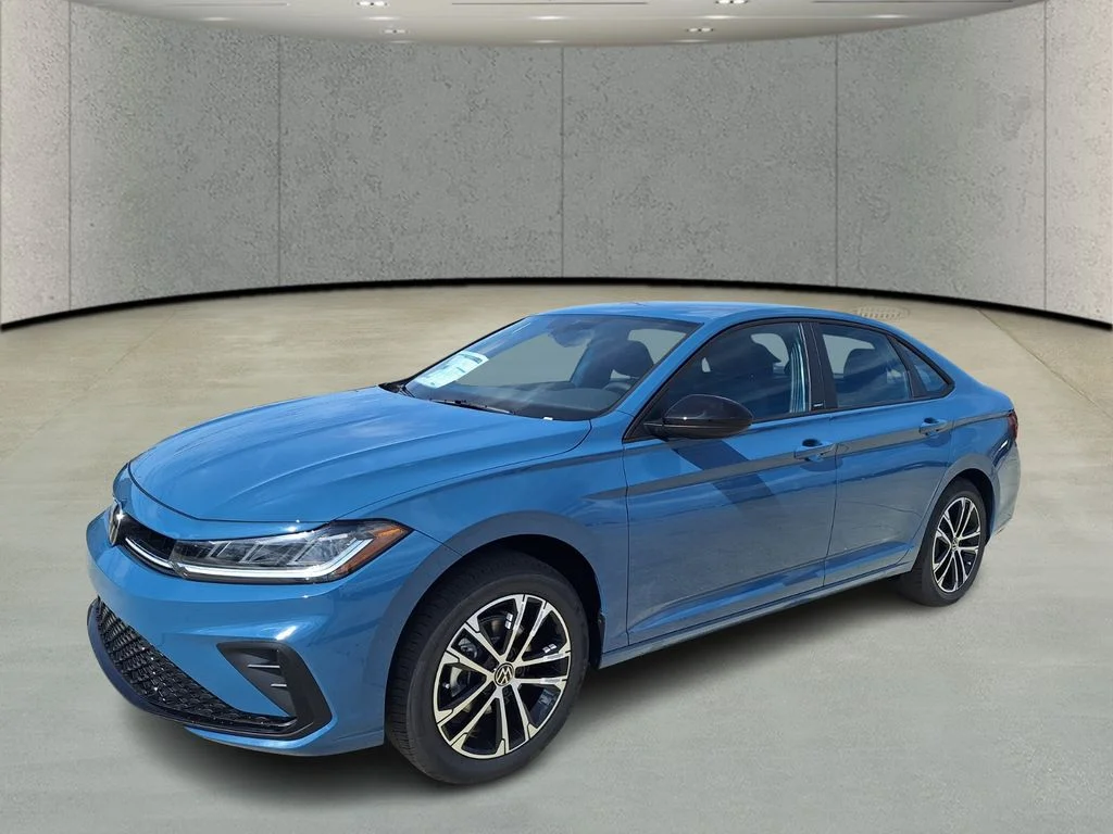 New 2026 Blue Volkswagen 1.5T Sport image 9