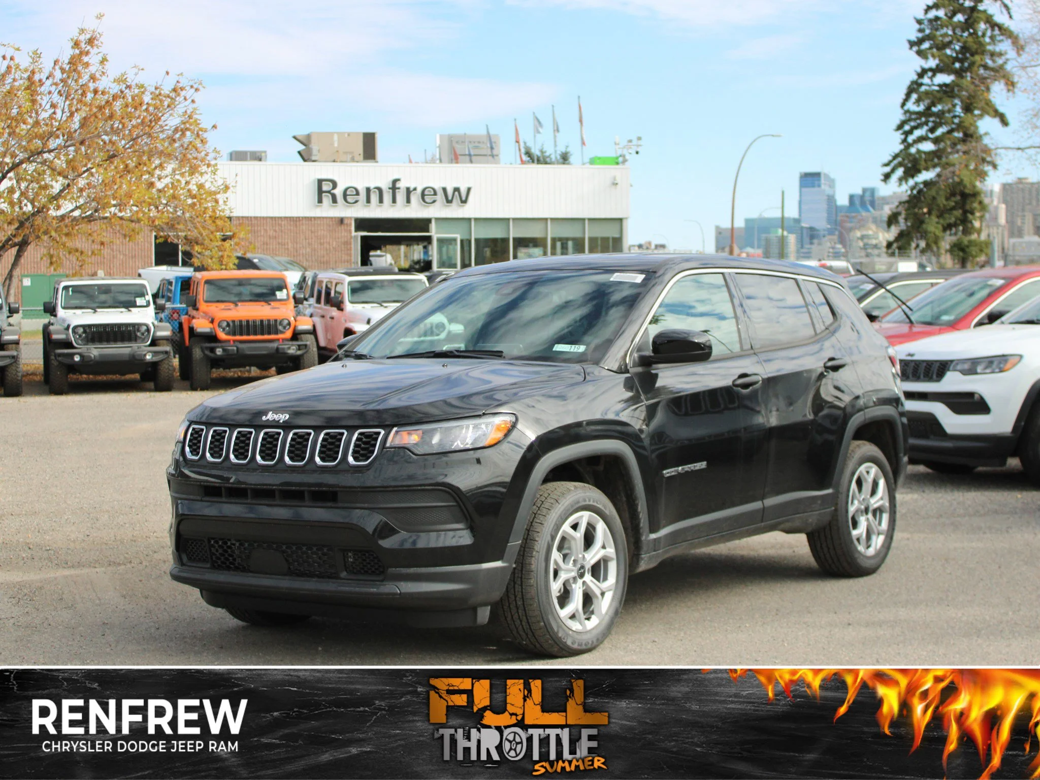 New 2026 Black Jeep Sport* image 1