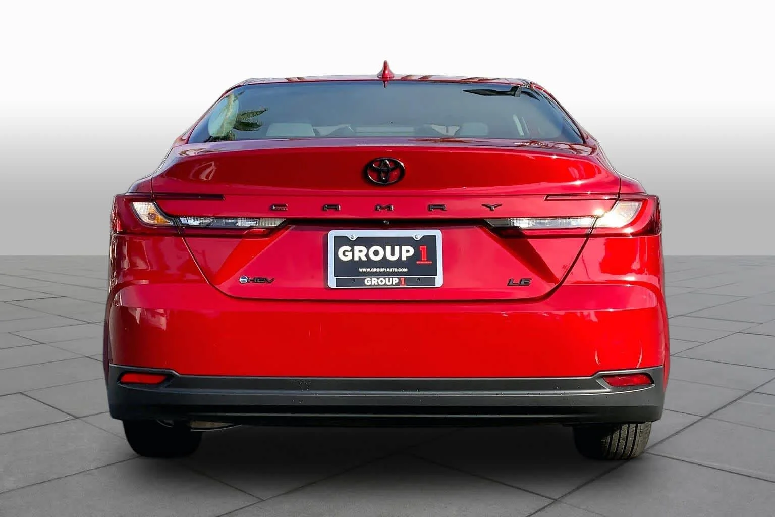 Certified Used 2025 Supersonic Red Toyota LE image 4