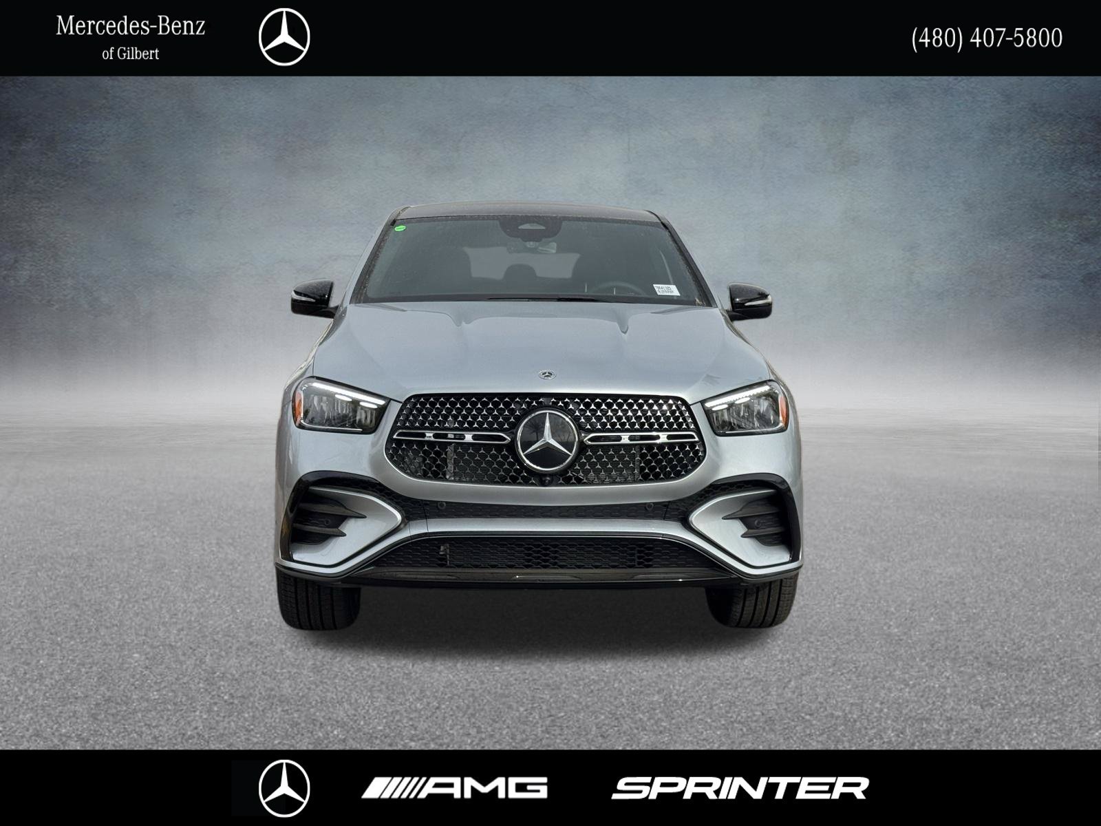 New 2026 Cirrus Silver Metallic Mercedes-Benz GLE 450 Coupe image 2