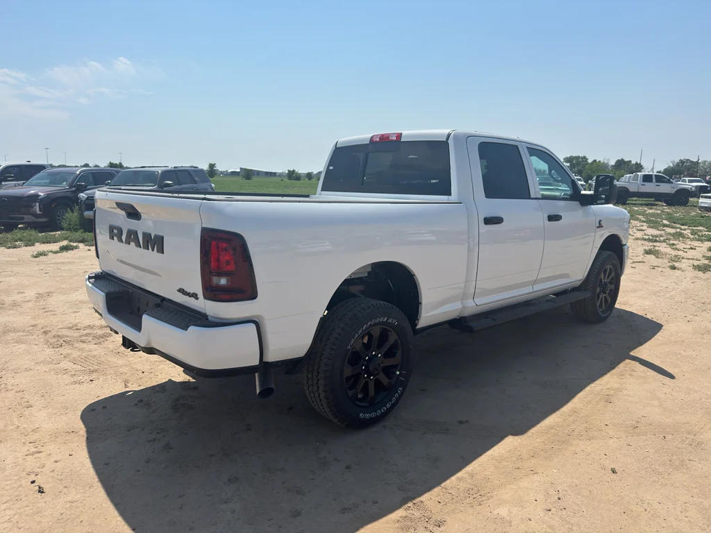 New 2026 Bright White Clear-Coat Exterior Paint RAM Black Express image 5