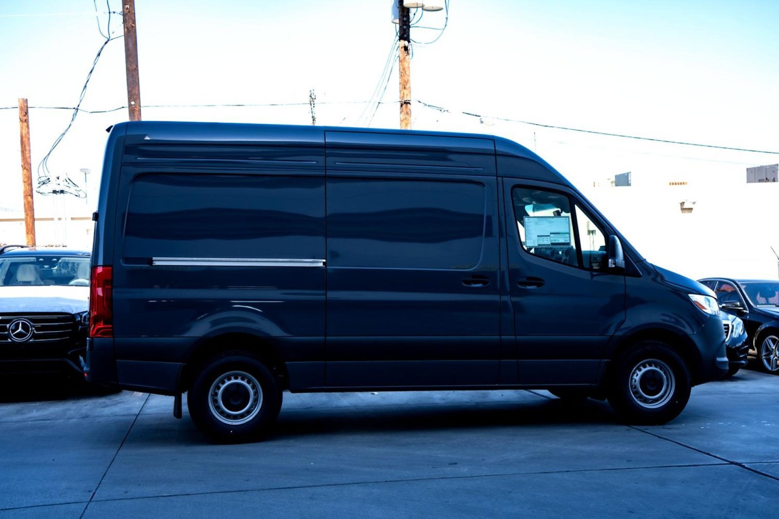 New 2025 Graphite Gray Mercedes-Benz Cargo 144 WB image 5