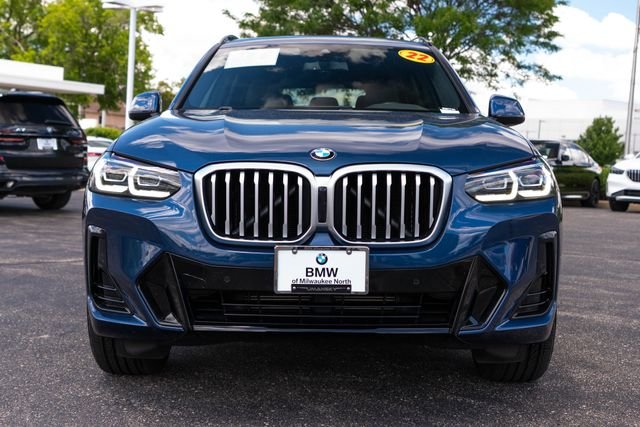 Used 2022 Blue Metallic BMW xDrive30i image 7