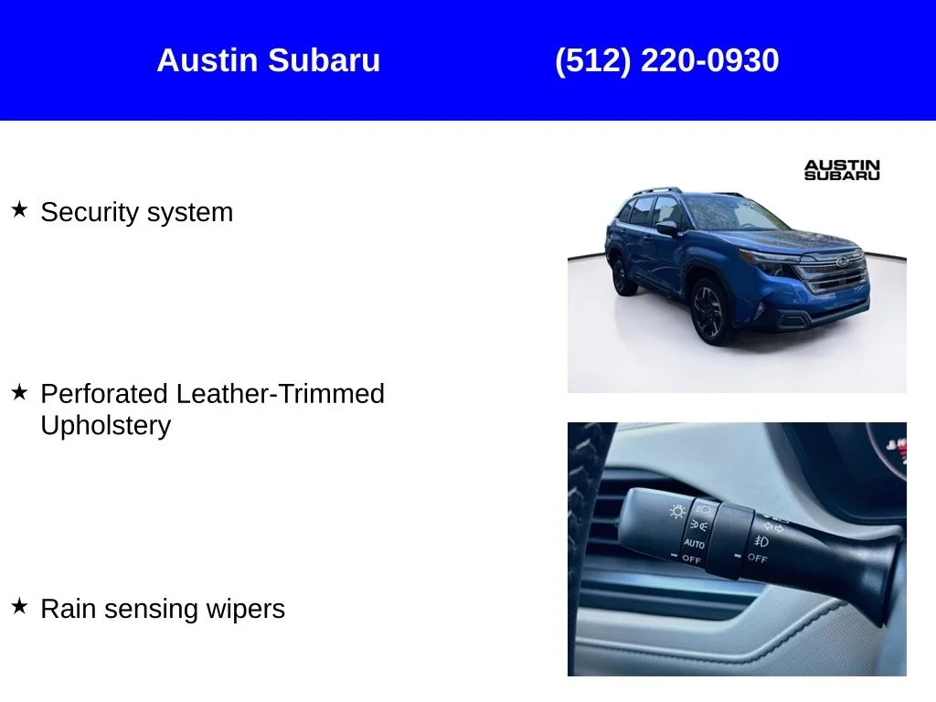 New 2026 Blue Subaru Limited image 17