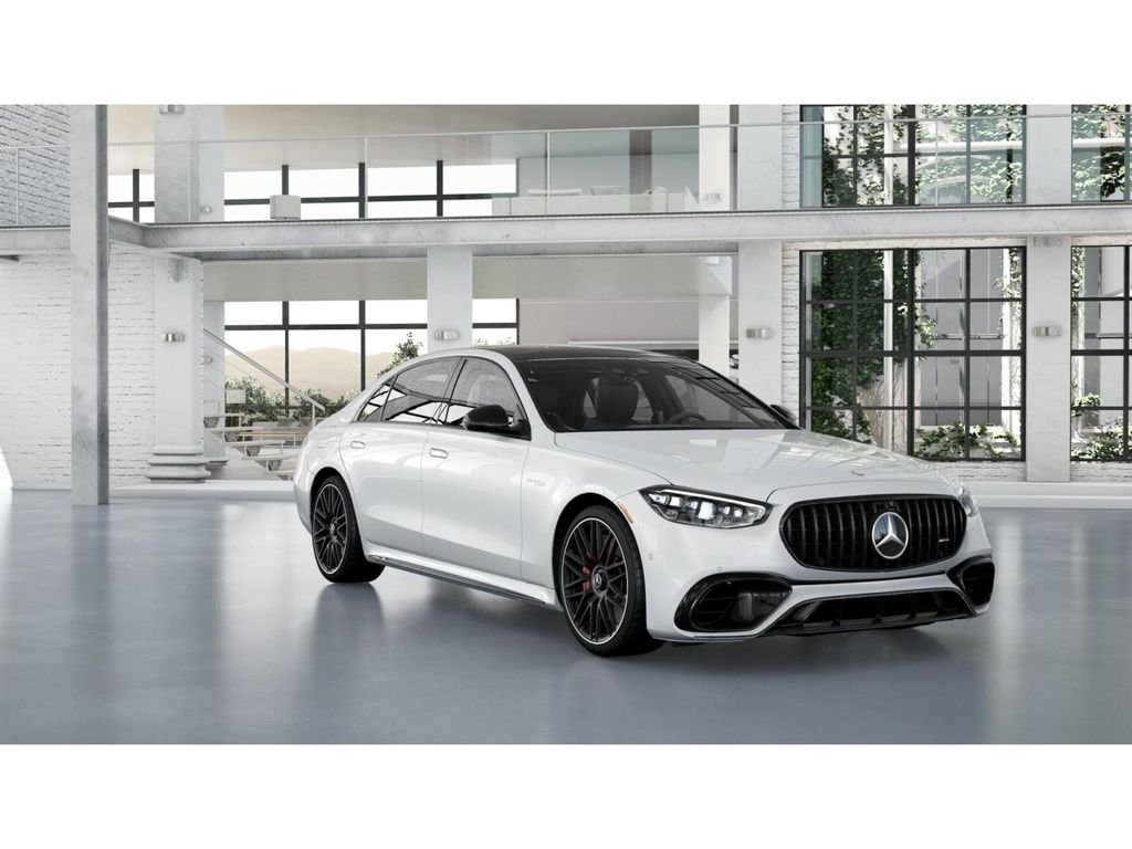New 2026 MANUFAKTUR Moonlight White Metallic Mercedes-Benz AMG® S 63 E 4MATIC® Sedan image 10