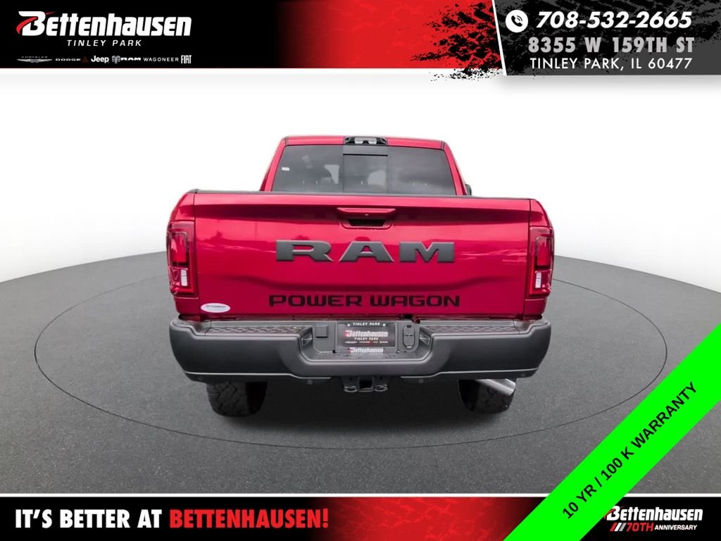 New 2026 Molten Red Pearl-Coat Exterior Paint RAM Power Wagon image 8