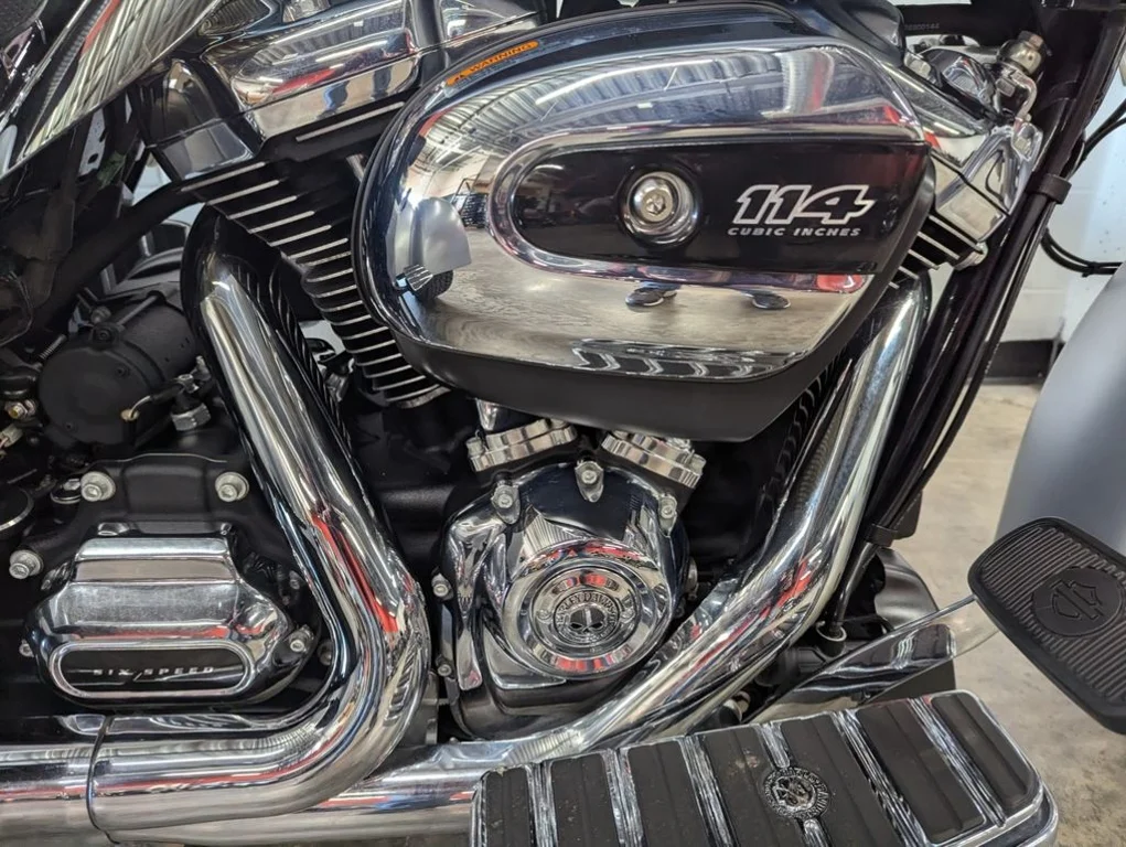 Certified Used 2020 Barracuda Silver Denim Harley-Davidson® FLRT - Freewheeler image 5