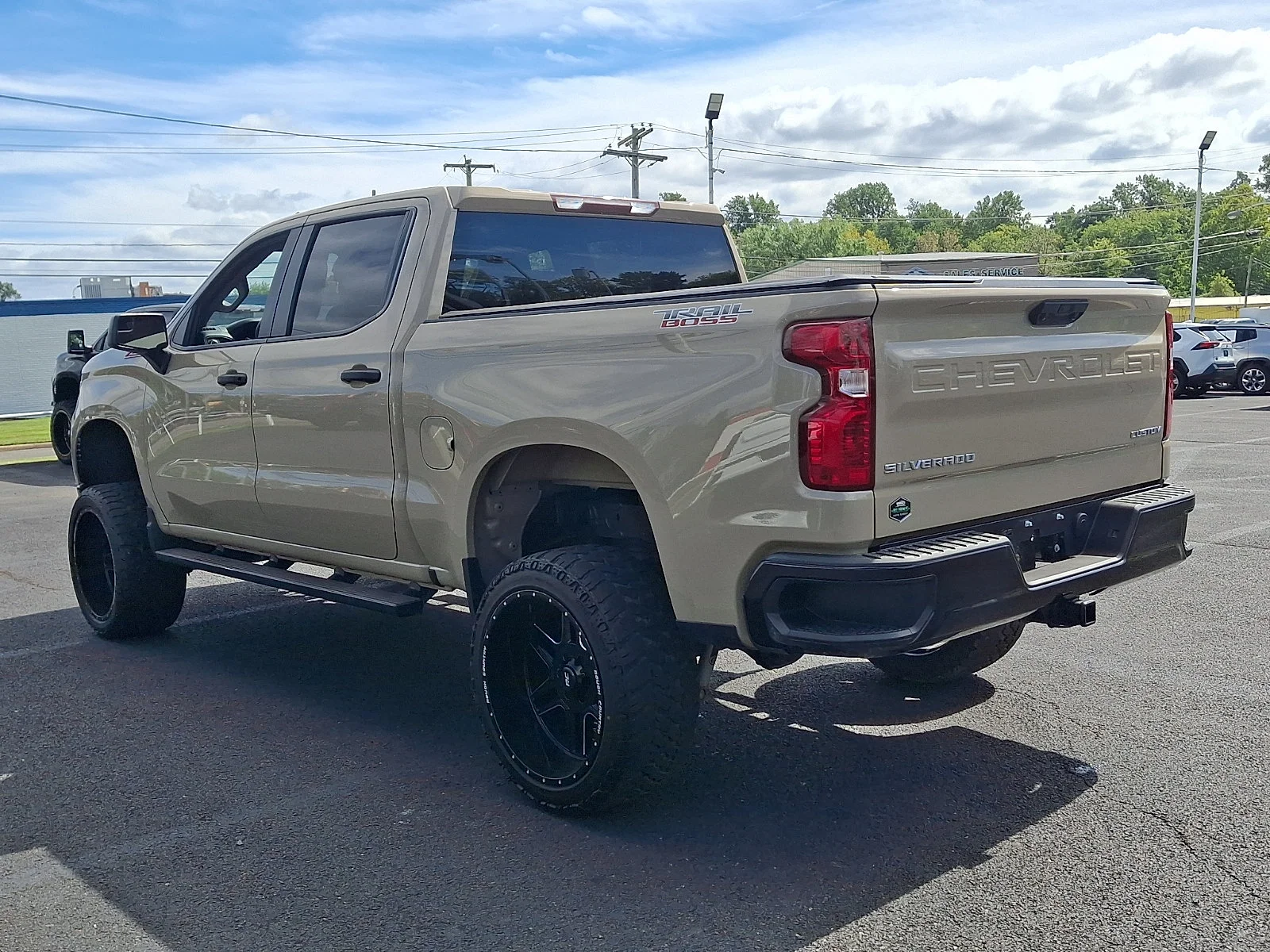 Used 2022 Sand Dune Metallic Chevrolet Custom Trail Boss image 7